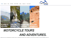 Desktop Screenshot of motorrad-tours.com